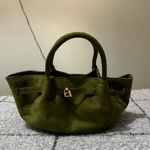 Elegant Olive Green Mini Bag